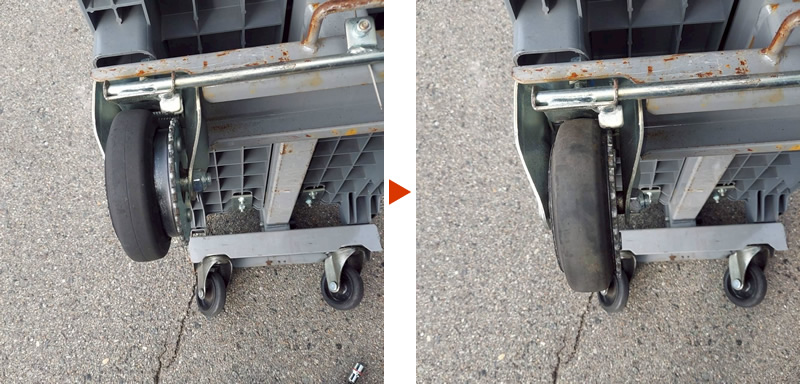 キャスター修理の修理事例