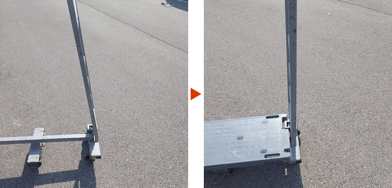 6輪カート修理の修理事例