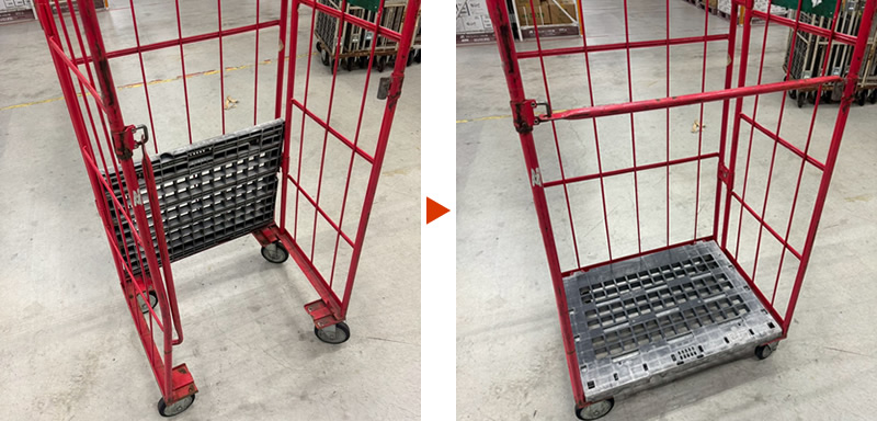 フレーム曲がり修理の修理事例