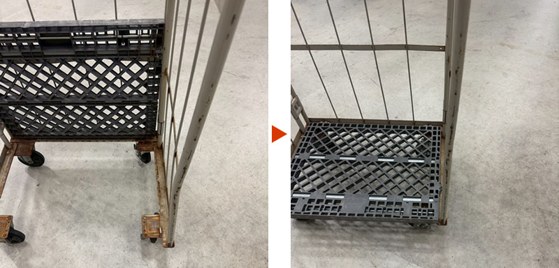 フレーム曲がり修理の修理事例