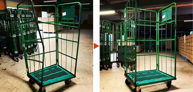 フレーム曲がり修理の修理事例